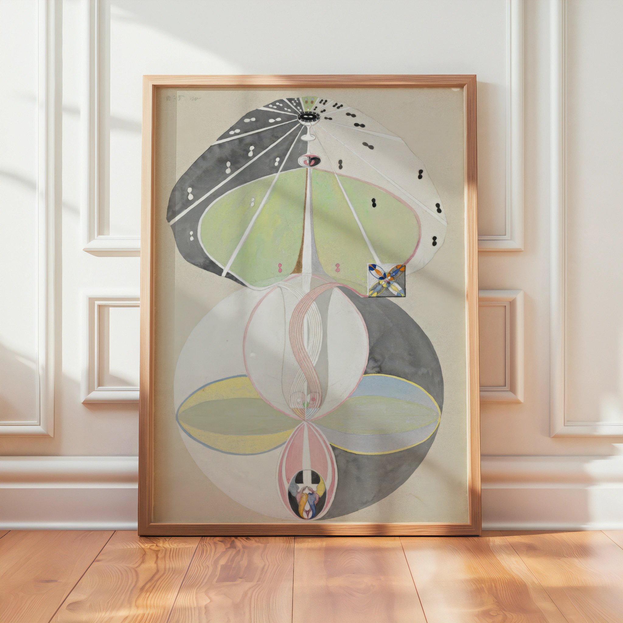 Hilma af Klint Tree of – affisch med stilfullt motiv från Bozetto i hög kvalitet
