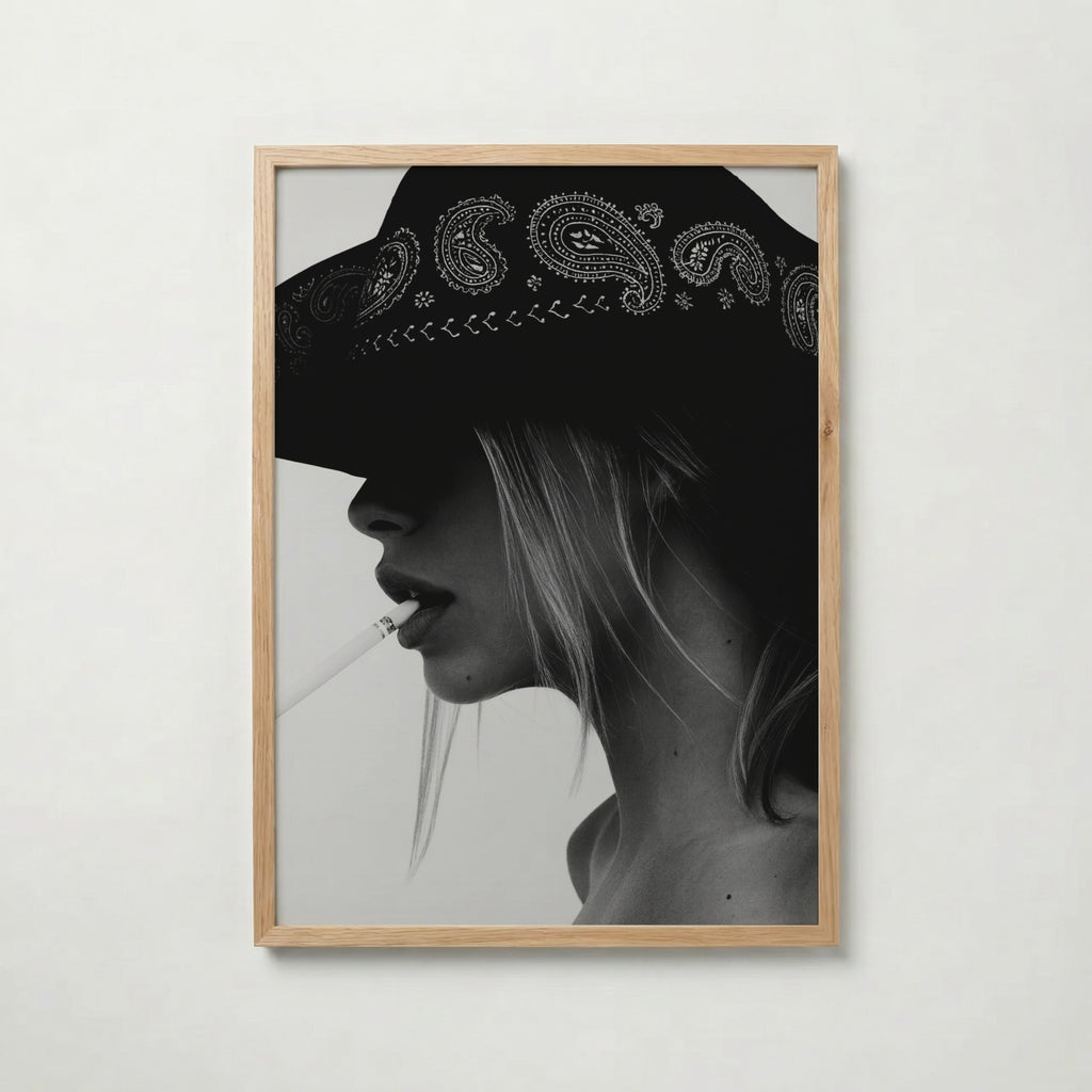 Paisley Brim Profile Poster – ekram