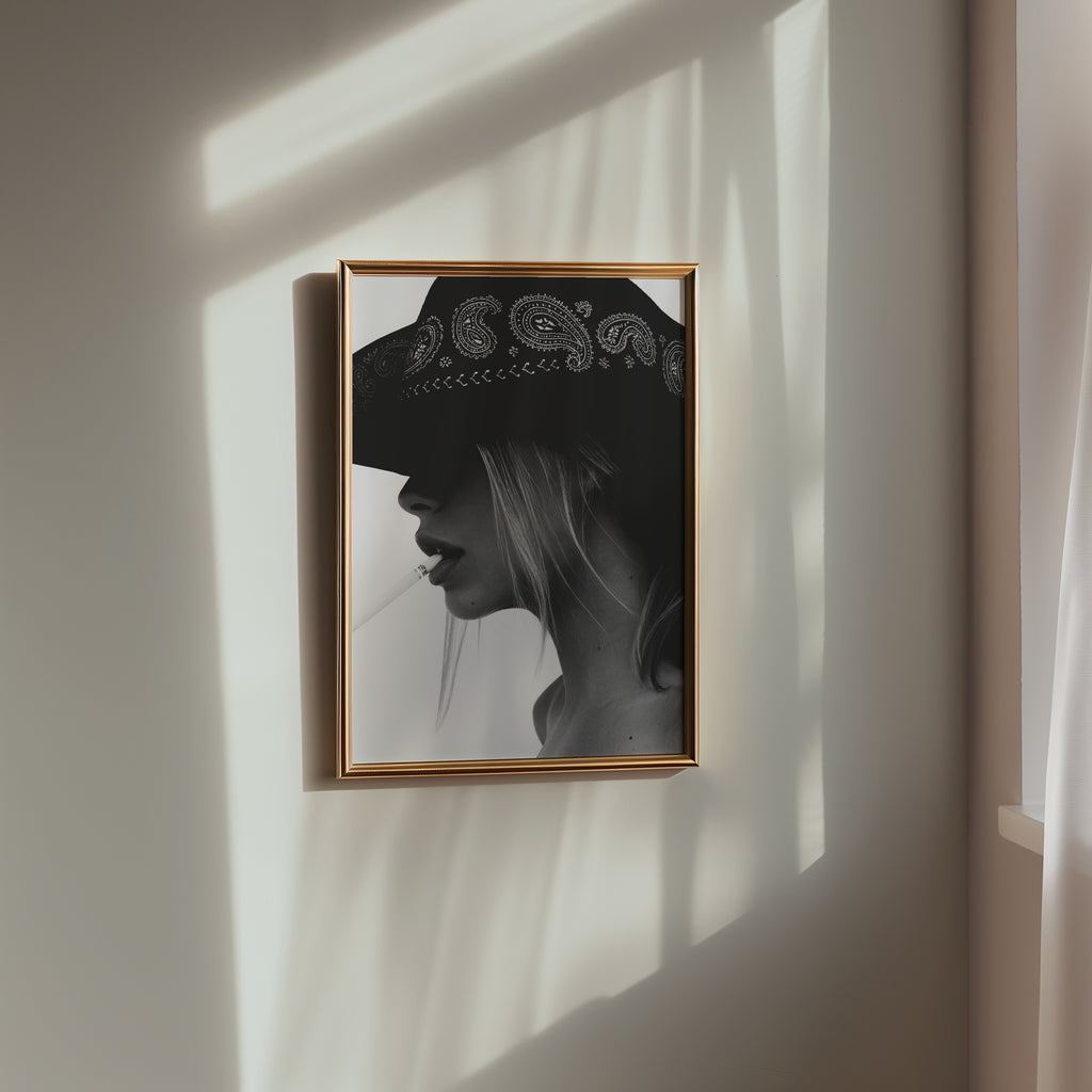Paisley Brim Profile Poster – i rum 1