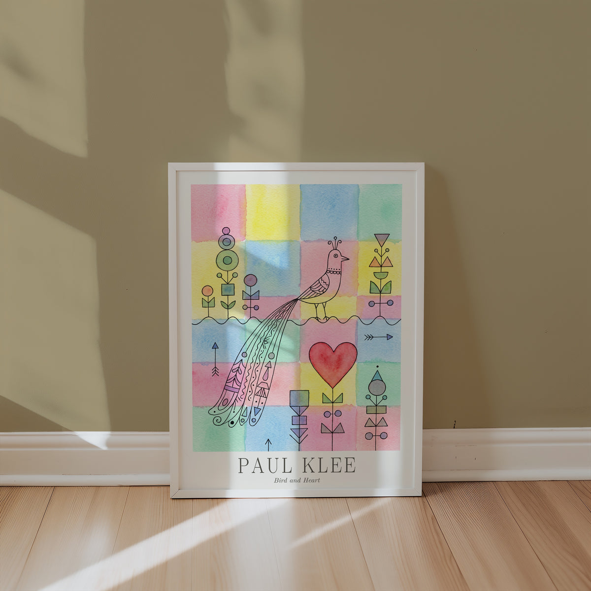 Paul Klee Bird and Heart Poster – i rum 5