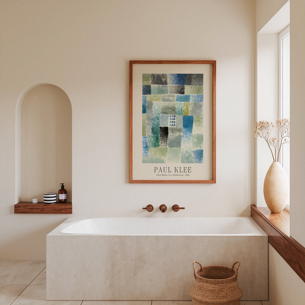 Paul Klee First House in a Settlement 1926 Poster – i rum 4