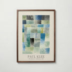 Paul Klee First House in a Settlement 1926 Poster – valnötsram