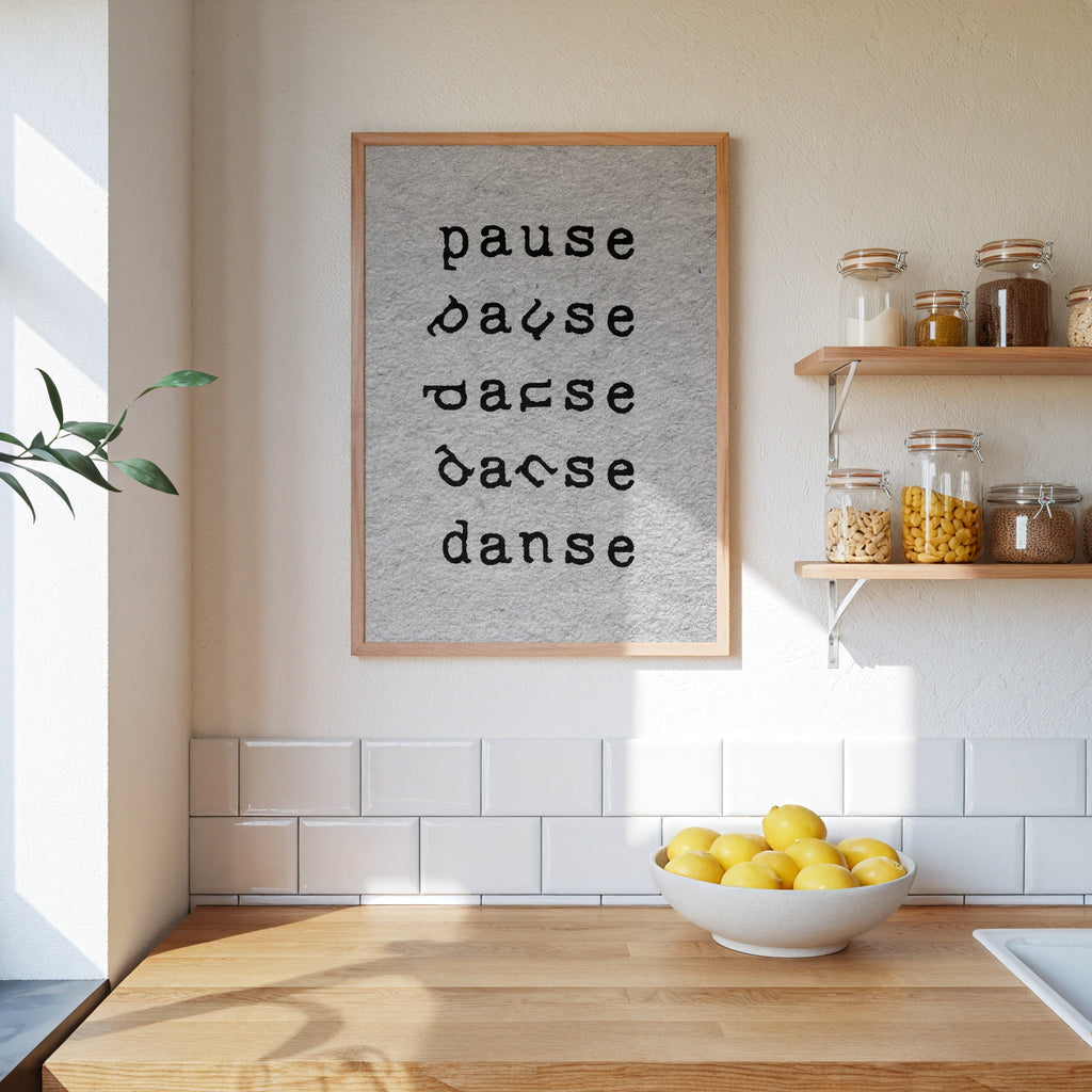 Pause Danse Poster – i rum 2