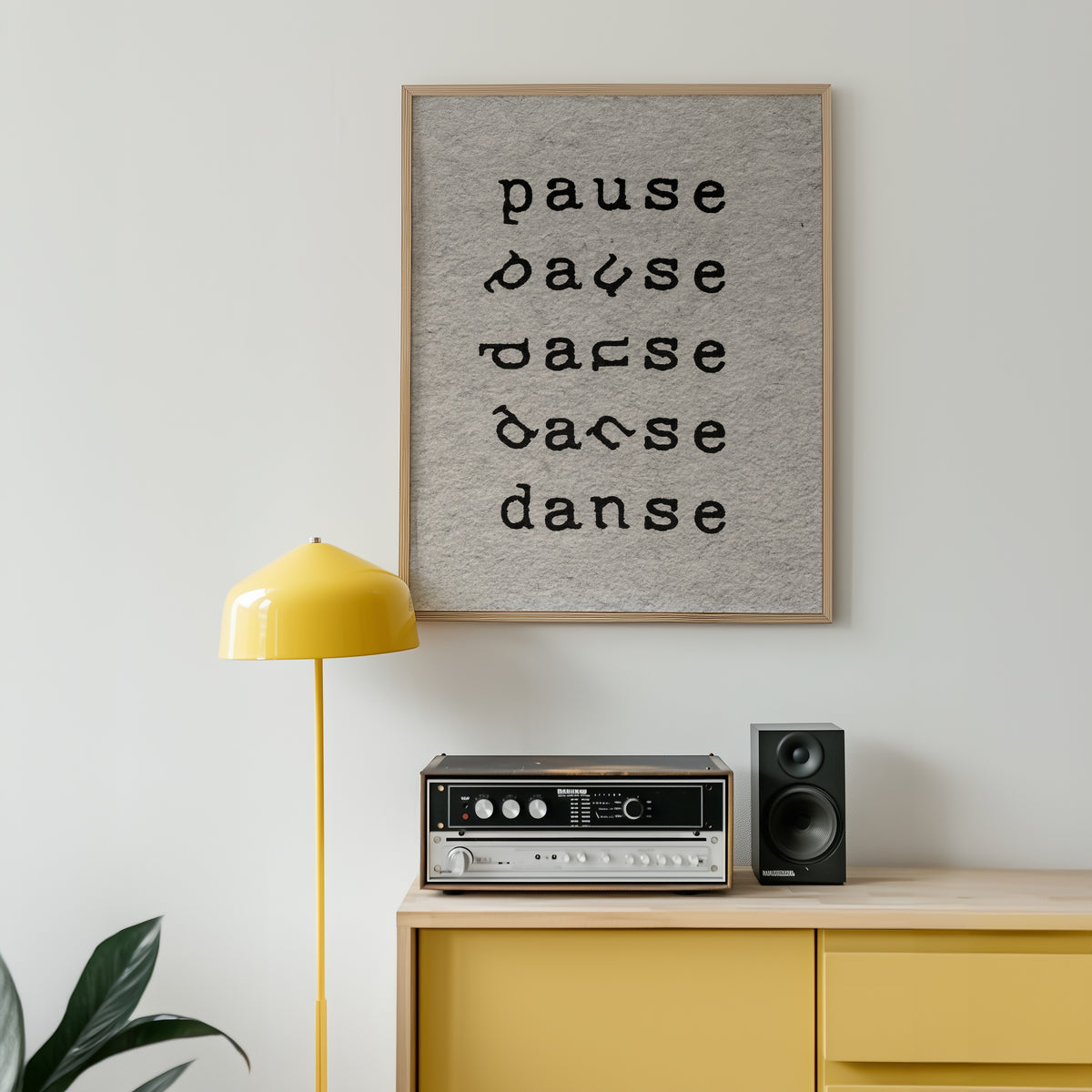 Pause Danse Poster – i rum 4