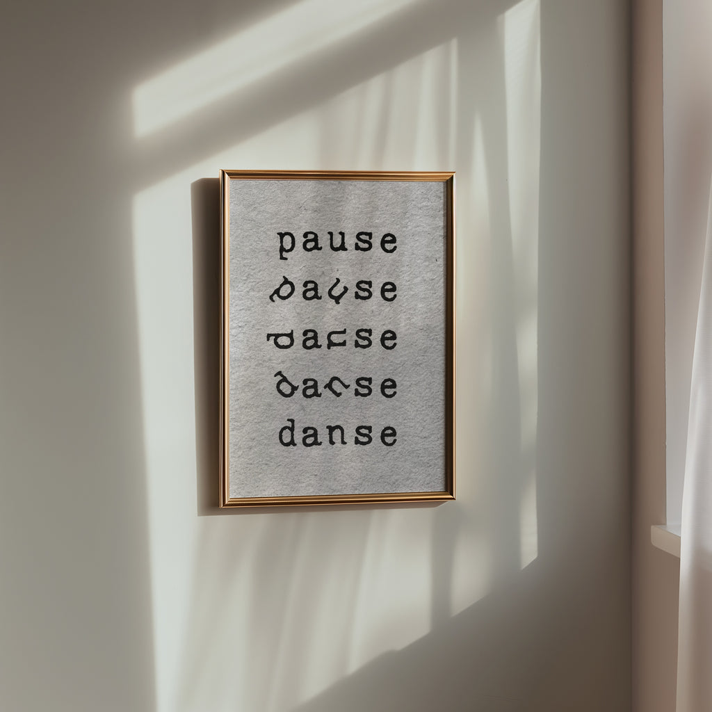 Pause Danse Poster – i rum 5