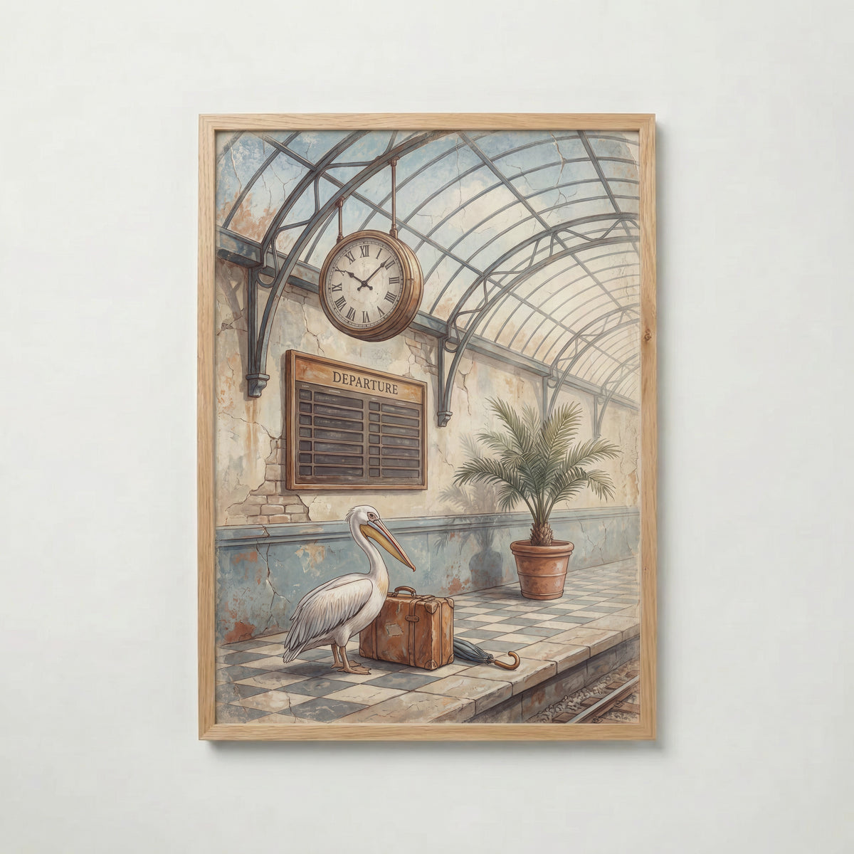 Pelican Departures Poster – ekram