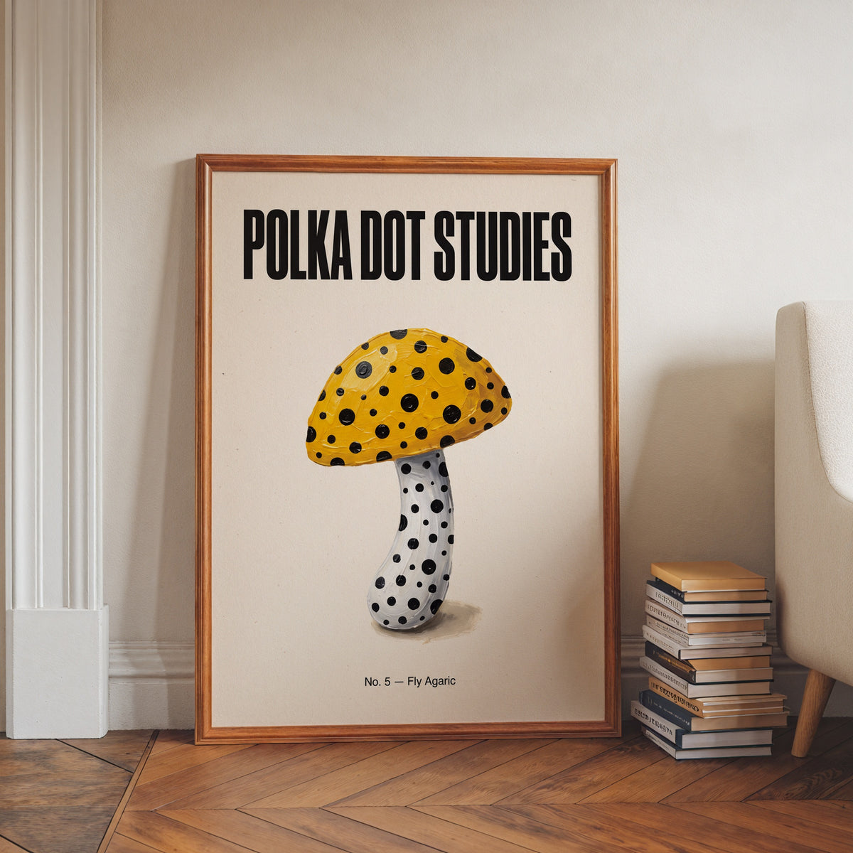 Polka Dot Fly Agaric Poster – i rum 1