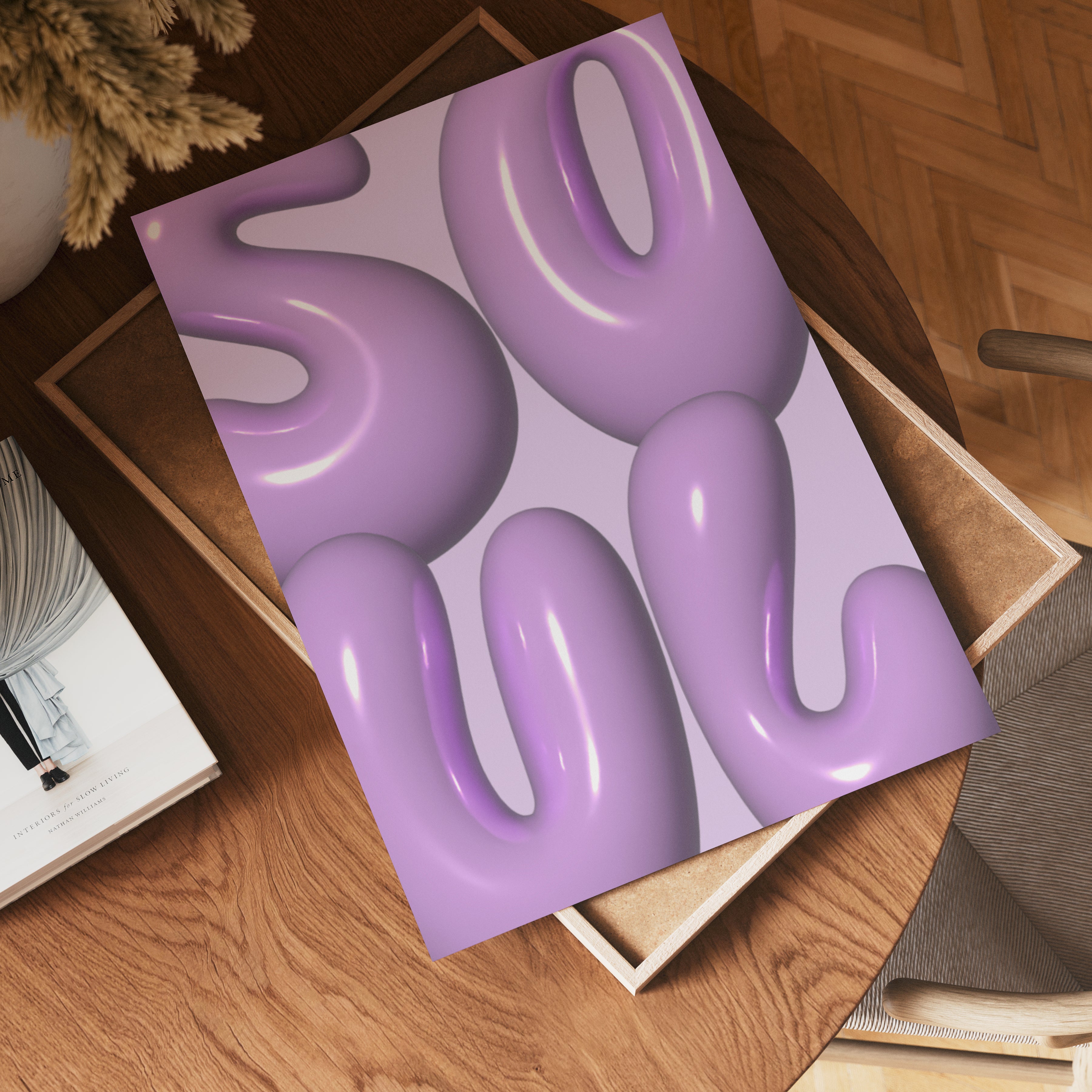 Purple Soul poster i flera storlekar – jämför mått och välj rätt hos Bozetto i hög tryckkvalitet