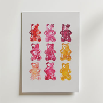Storleksguide för Gummy Bear Grid – välj din favoritstorlek och beställ hos Bozetto