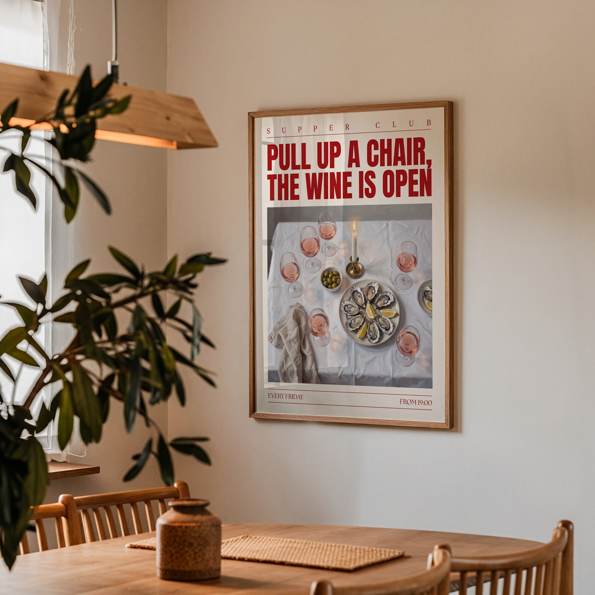 Pull Up a Chair Poster – i rum 3