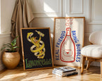 Real Friends Bring Bubbles Poster – två posters i rum 1