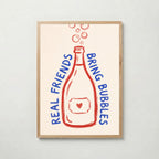 Real Friends Bring Bubbles Poster – ekram