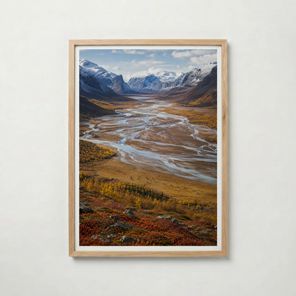 Sarek River Valley Poster
