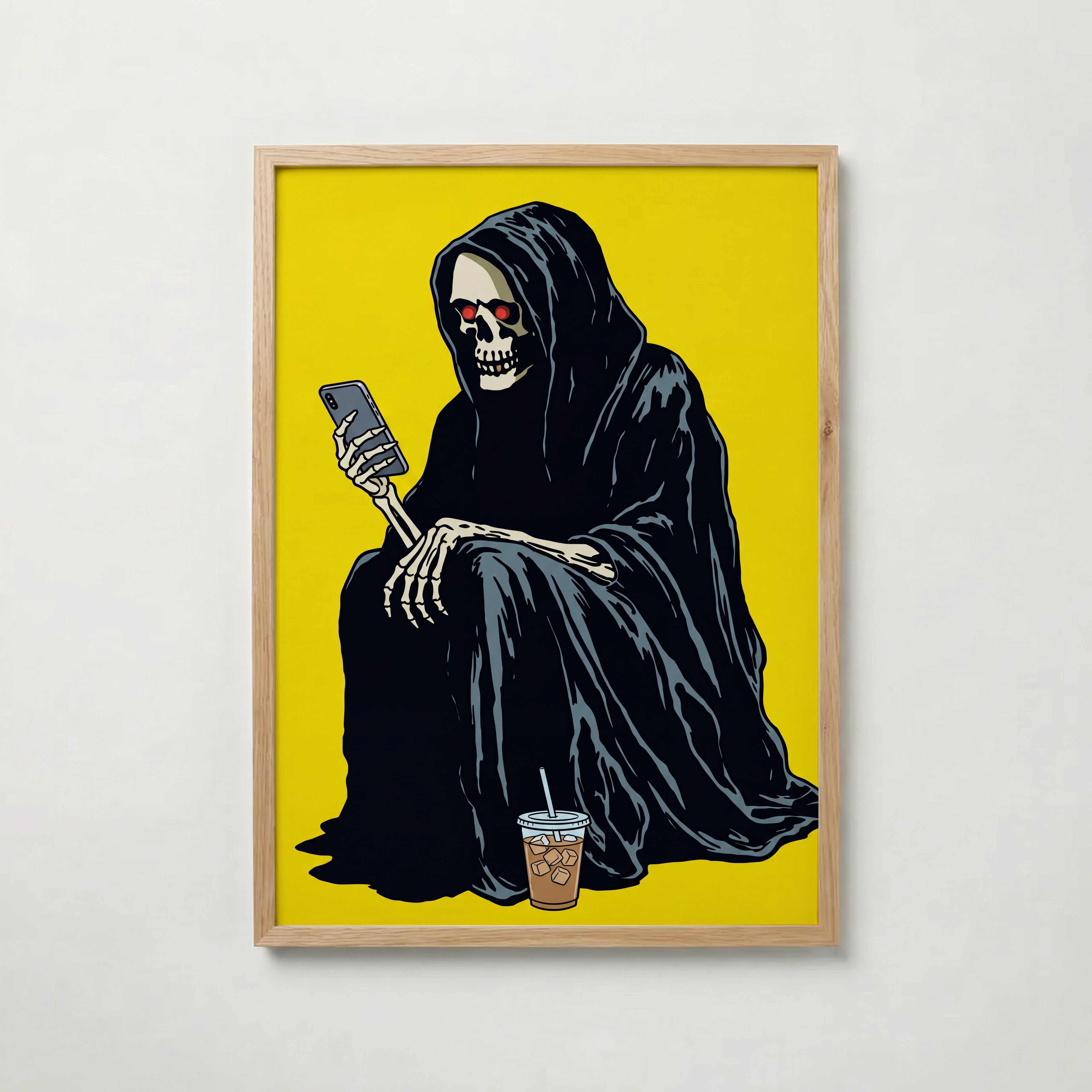 Scrolling Death Poster med ekram