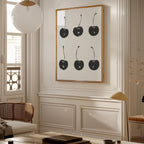 Six Black Cherries Poster – i rum 3