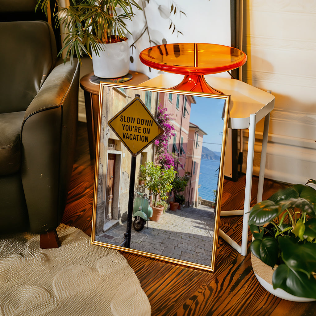 Slow Down You're on Vacation Poster – i rum 2