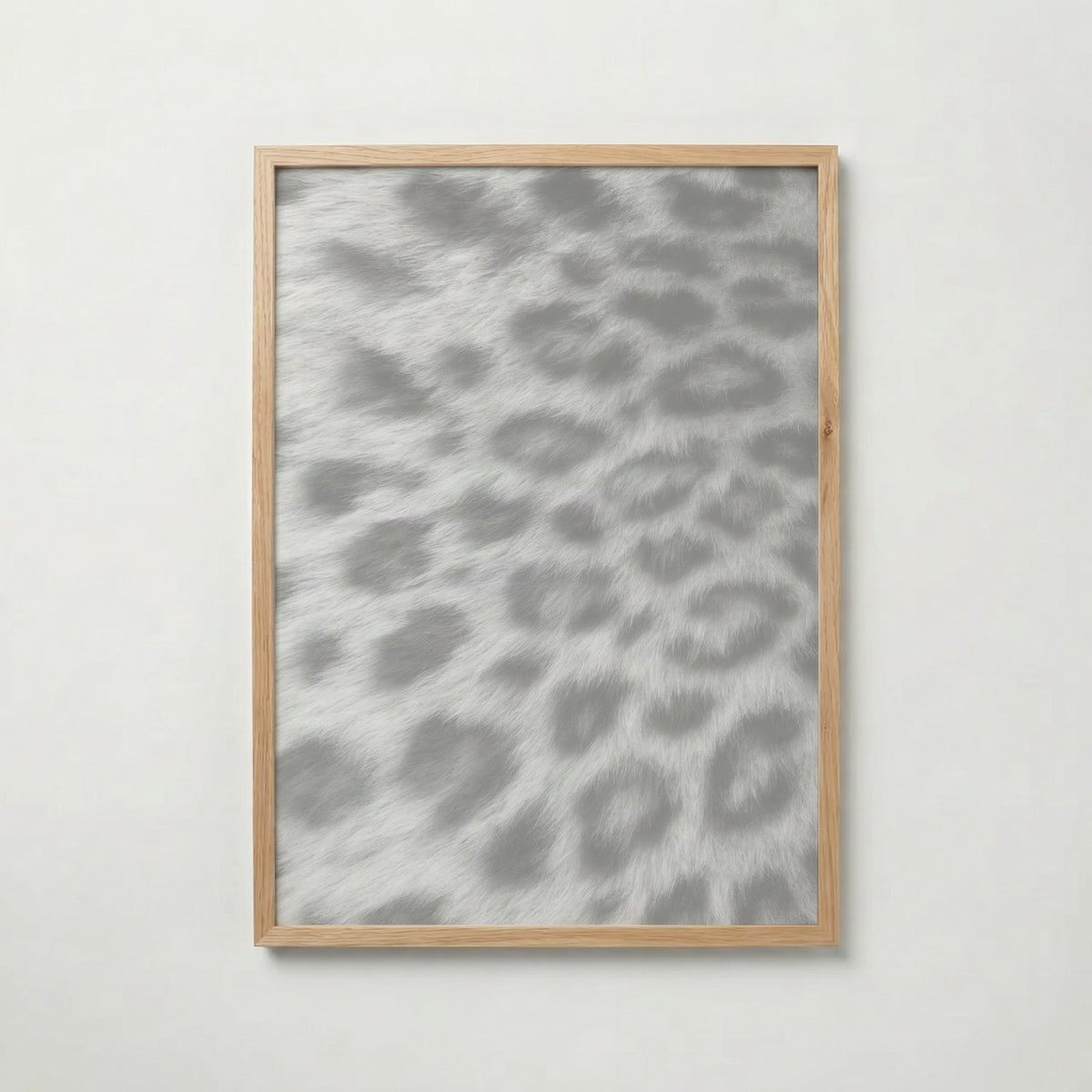 Frosted Leopard Fur Poster – ekram