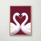 Swan Love Poster – ekram