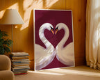 Swan Love Poster – i rum 2
