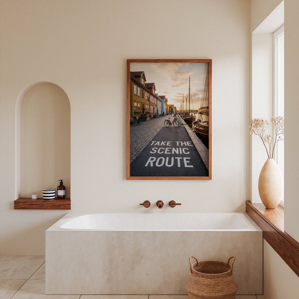 Take the Scenic Route Poster – i rum 1