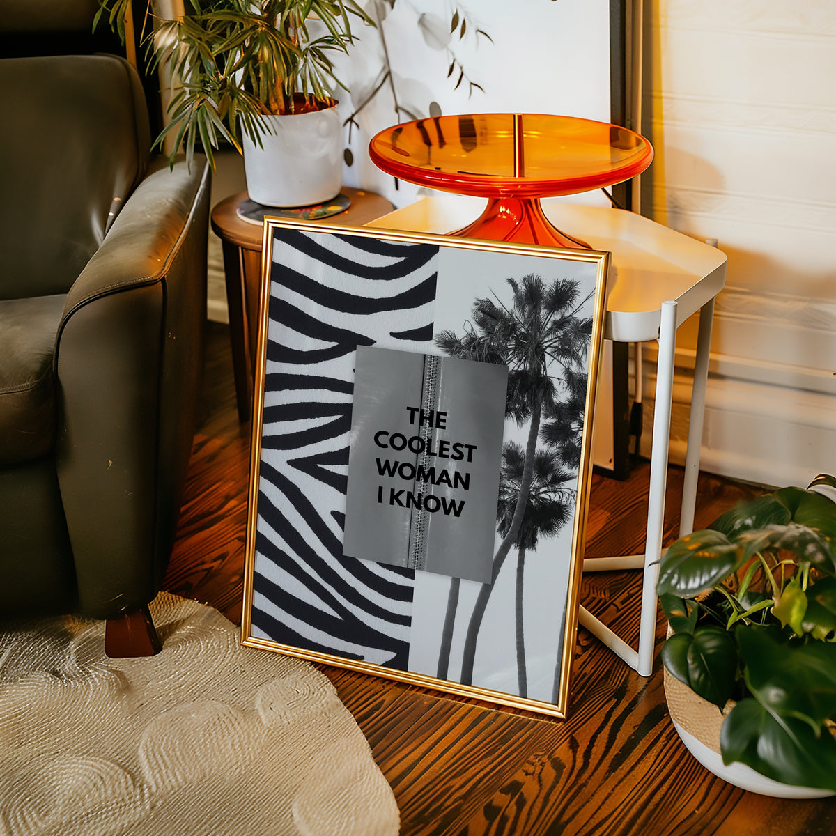 The Coolest Woman Poster – i rum 1