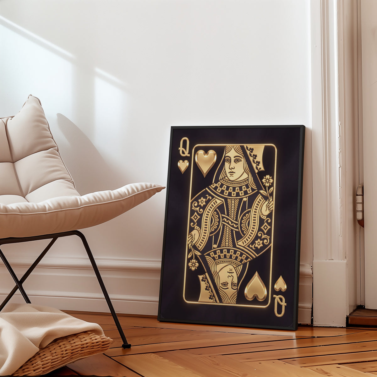 The Golden Queen of Hearts Poster – i rum 2