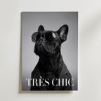 Très Chic Poster – canvas utan passepartout