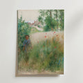 Carl Larsson Vallmor 1884 – stilfullt konsttryck från Bozetto, tryckt på matt finpapper