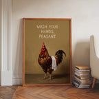 Wash Your Hands, Peasant Poster – i rum 1