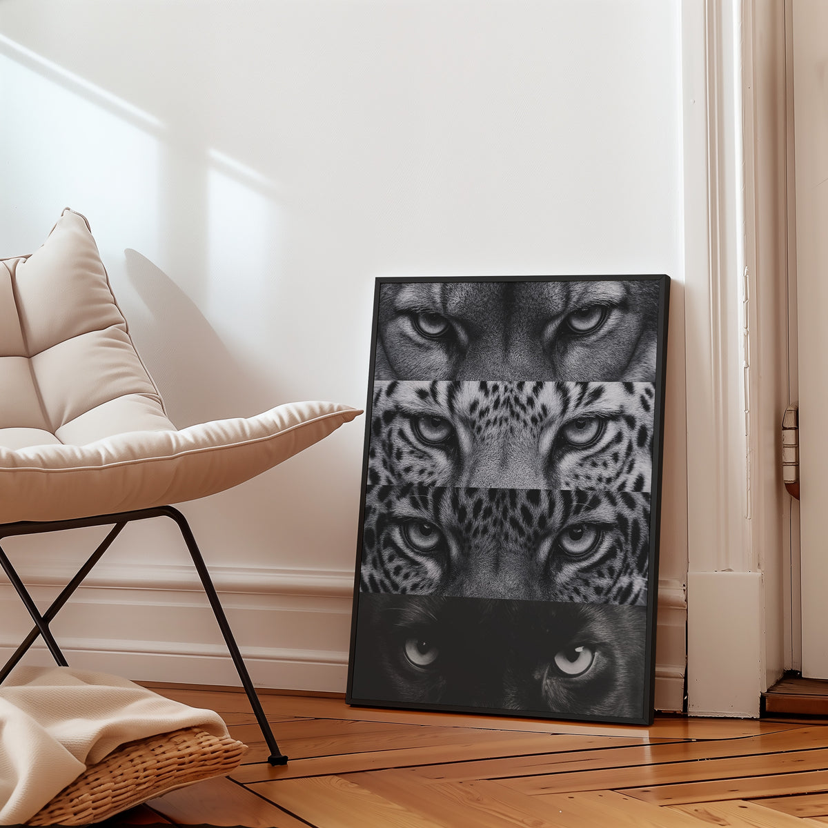 Four Wild Gazes Poster – i rum 2