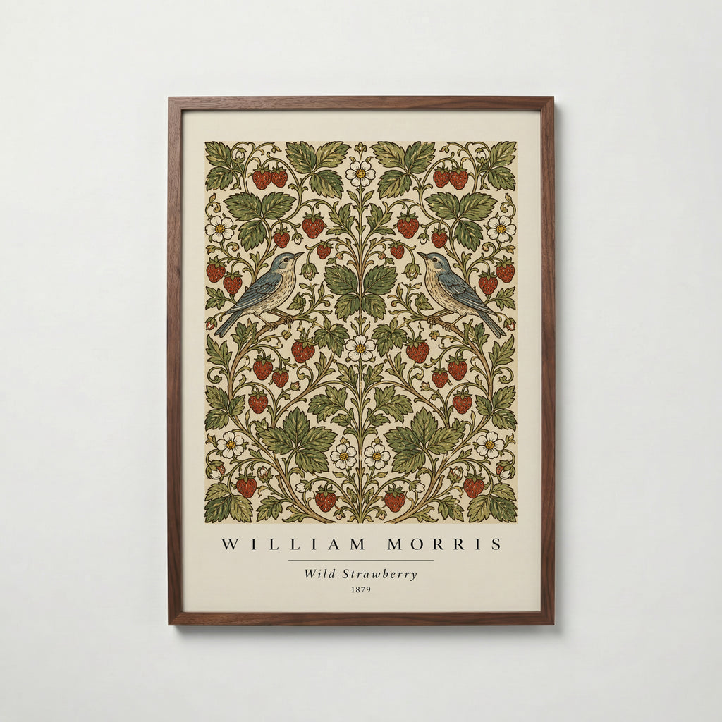 Wild Strawberry William Morris Poster