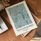 Storleksguide för William Morris Sweet Briar – affisch från Bozetto i hög kvalitet