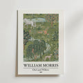 William Morris Owl and Willow – stilfullt konsttryck från Bozetto, tryckt på matt finpapper