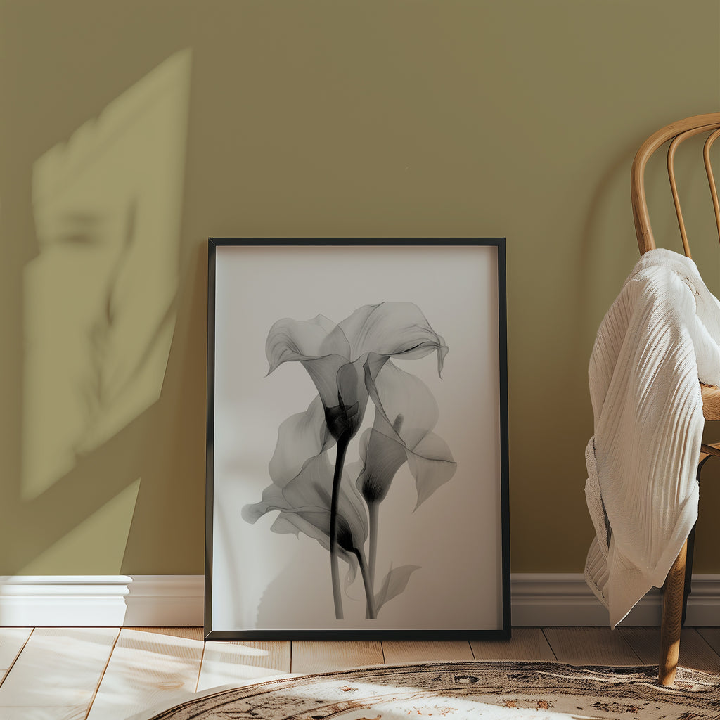 Translucent Calla Poster – i rum 2