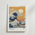 The Great Wave Katsushika – stilfullt konsttryck från Bozetto, tryckt på matt finpapper