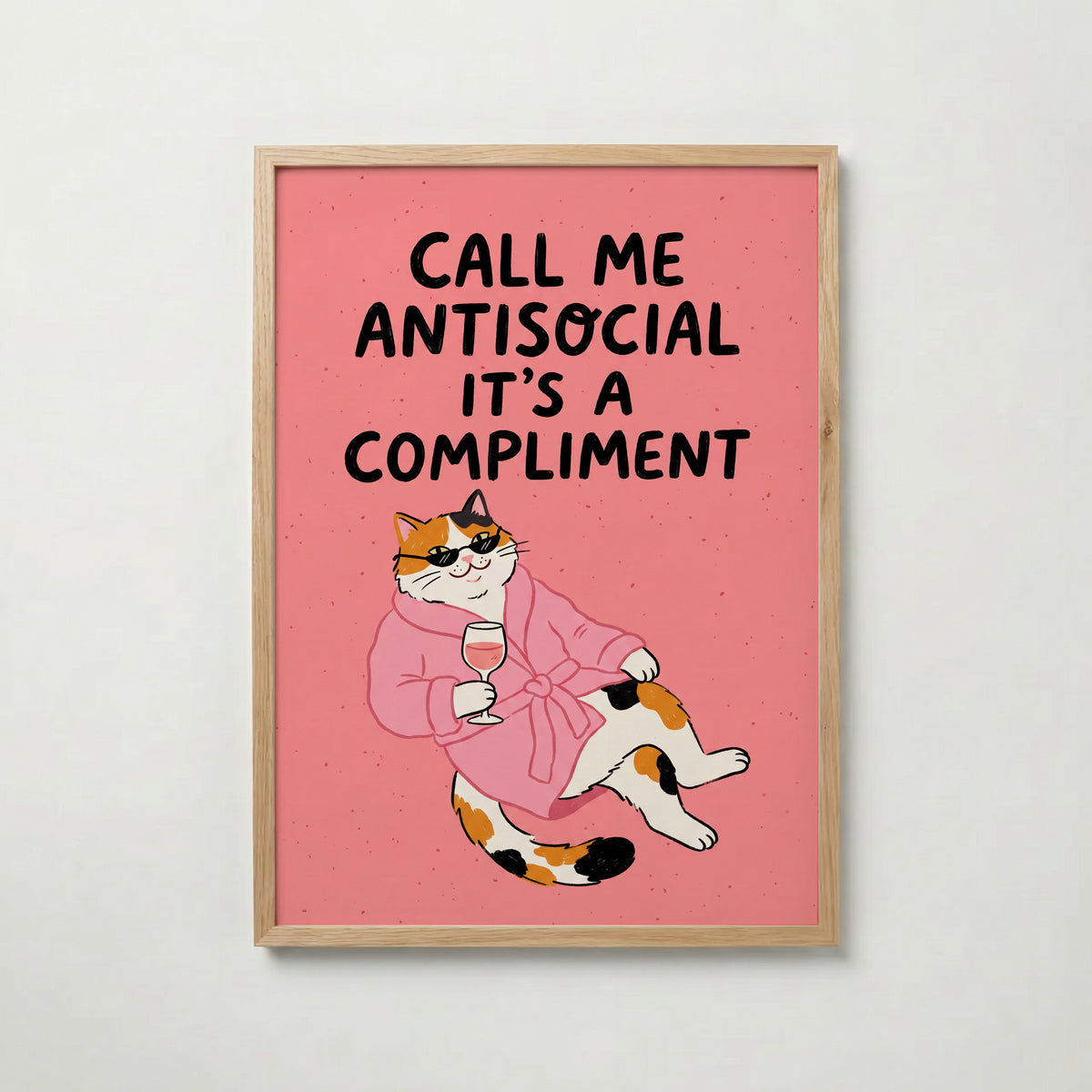 Call Me Antisocial Poster – ekram