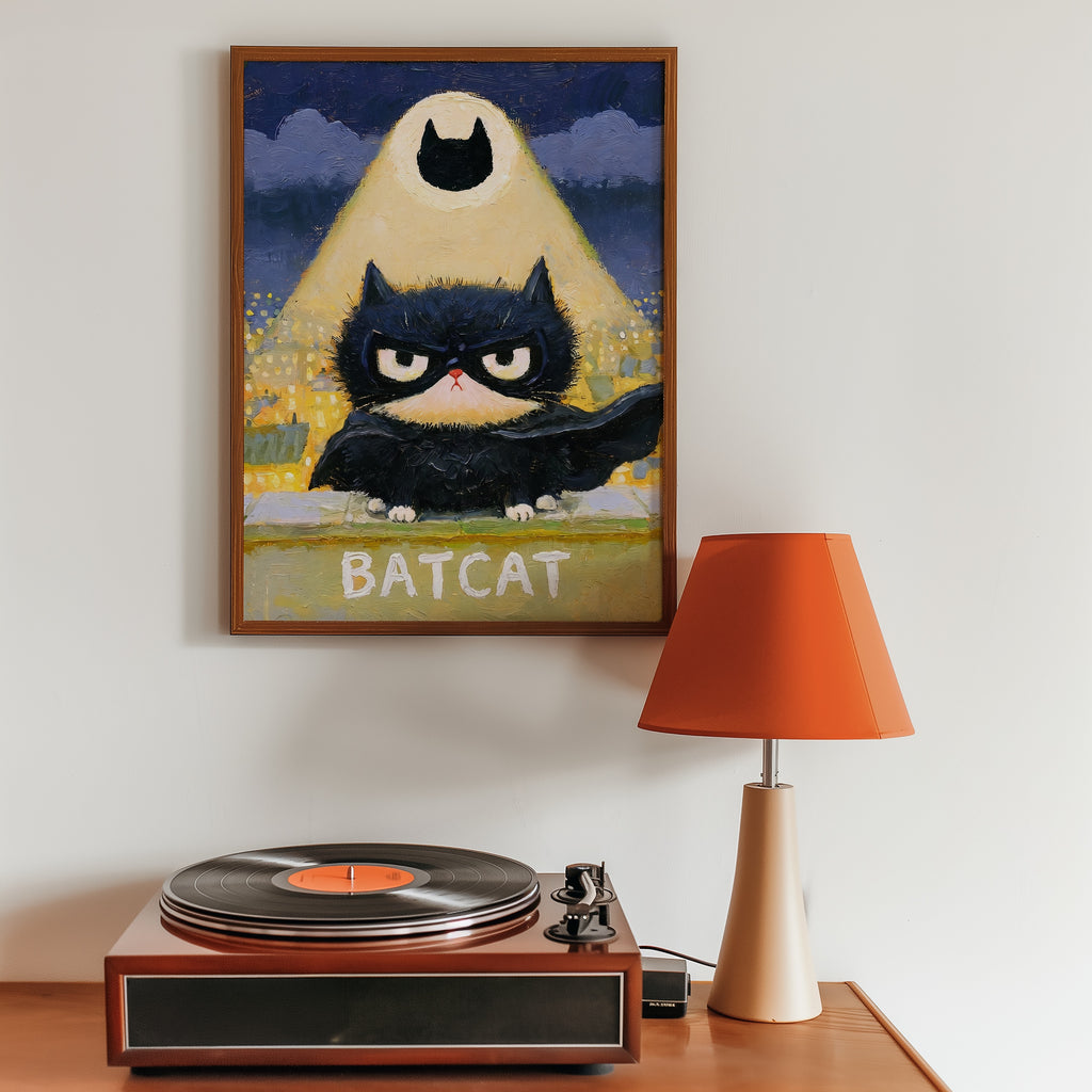 Batcat Poster – i rum 3