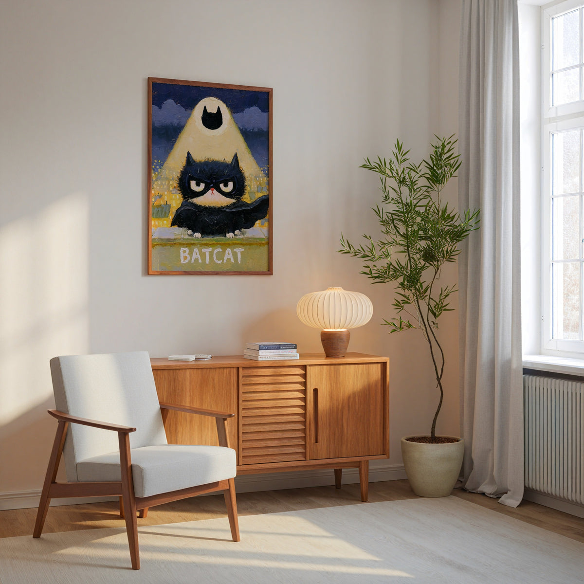 Batcat Poster – i rum 5