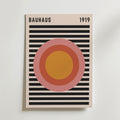 Bauhaus Harmony – stilfullt konsttryck från Bozetto, tryckt på matt finpapper i hög tryckkvalitet
