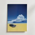Hiroshi Nagai Beach Drive - utan passepartout