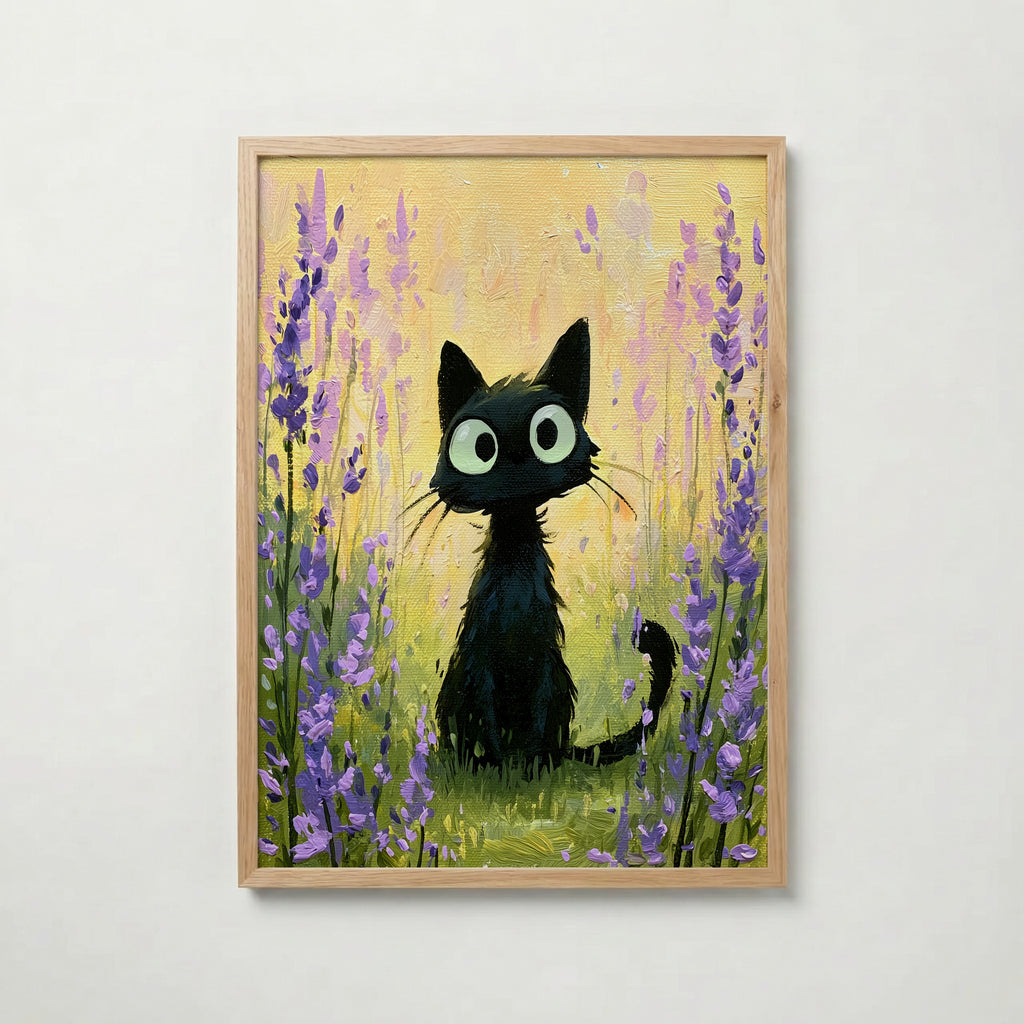 A Tiny Black Cat – ekram
