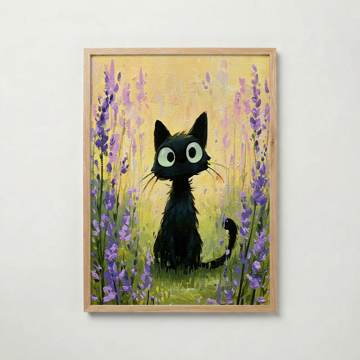 A Tiny Black Cat – ekram