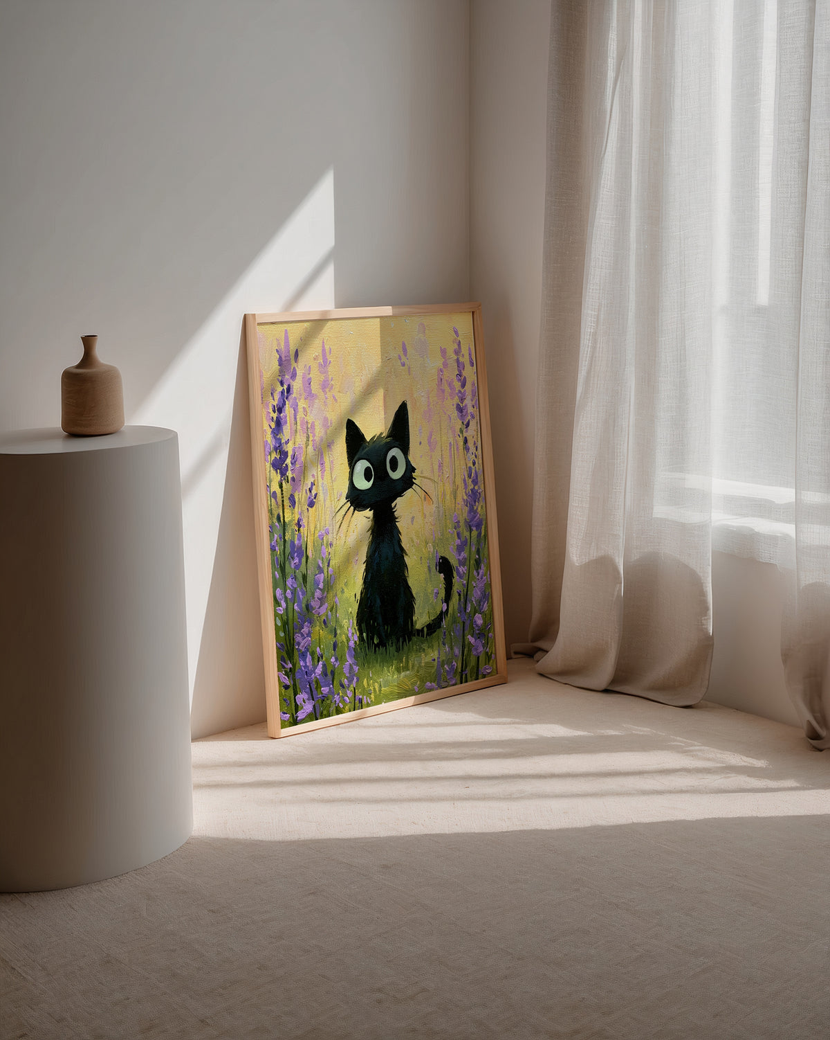 A Tiny Black Cat – i rum 2
