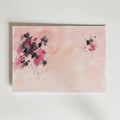 Blush Abstract Poster – canvas utan passepartout