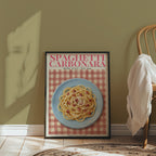 Spaghetti Carbonara poster i inredning - Bozetto