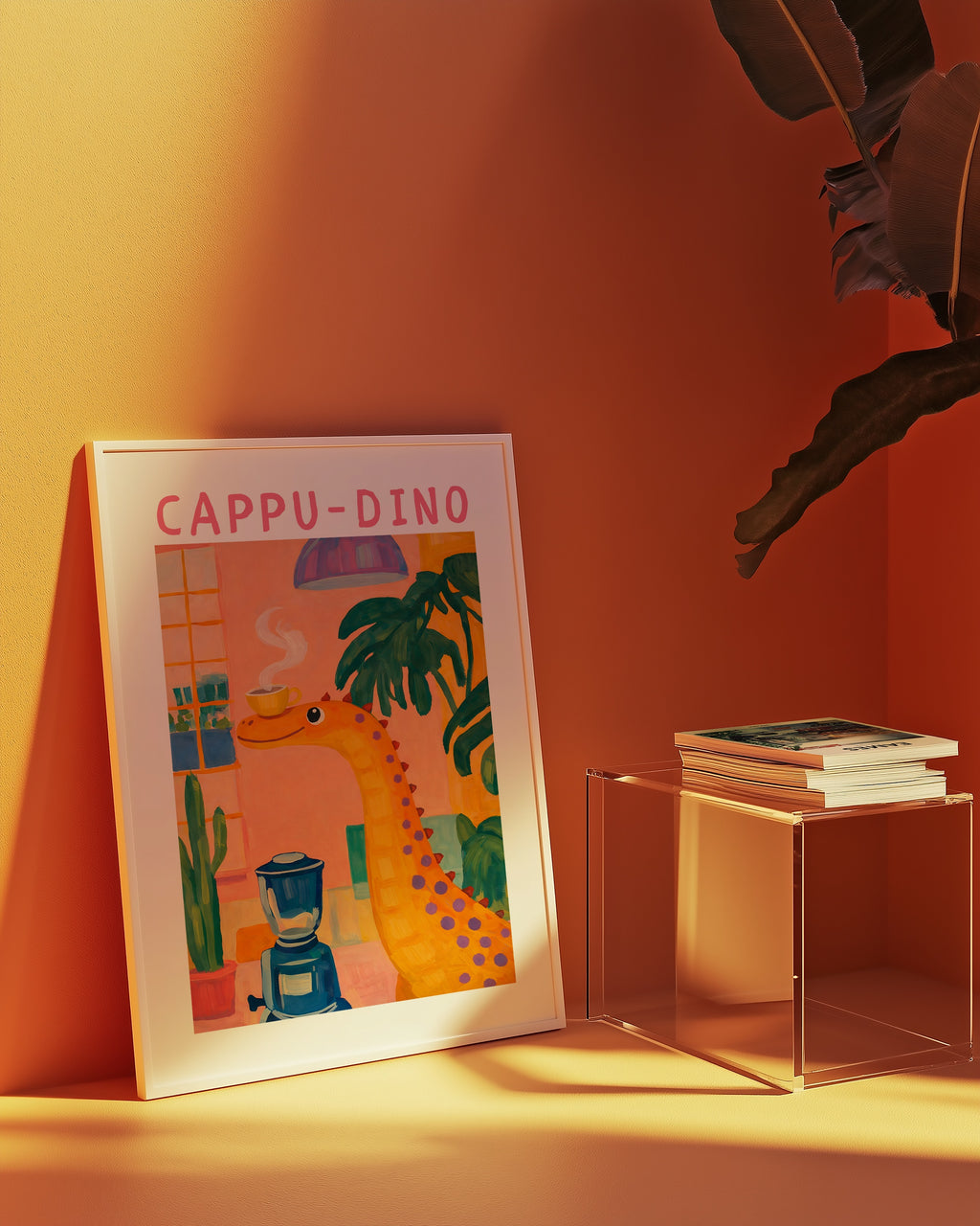 Cappu Dino Poster room view 3