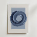 Cerulean Loop Poster – canvas utan passepartout