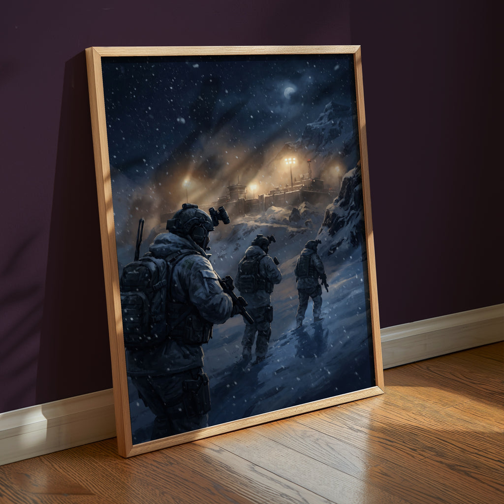 Winter Patrol Poster – i rum 5