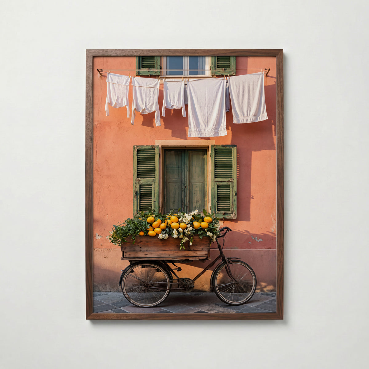Citroncykel Poster – valnötsram