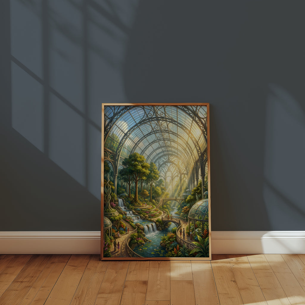 Glass Garden Poster – i rum 3